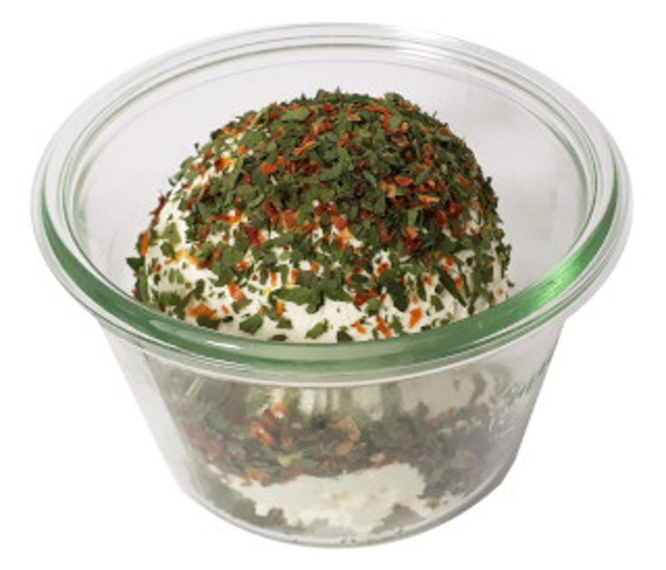 Produktfoto zu Brodowiner Frischkäse Bärlauch-Tomate, 200 g