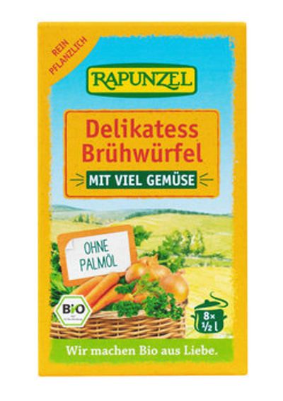 Produktfoto zu Delikatess Gemüse-Brühwürfel