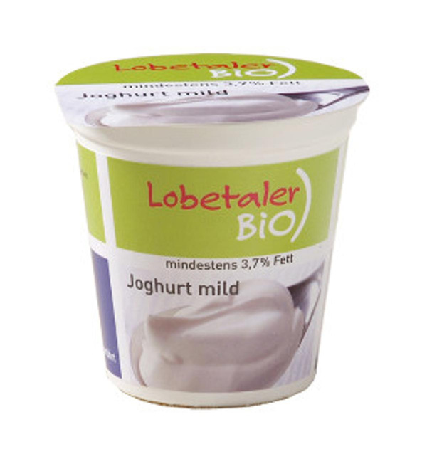 Produktfoto zu Joghurt natur 3,7% , 150 g , Lobetaler Bio