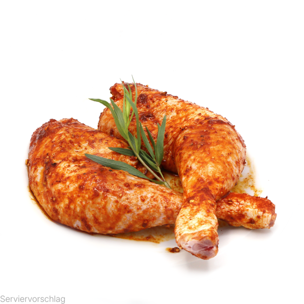 Produktfoto zu Hähnchenkeule mariniert, ca. 500 g