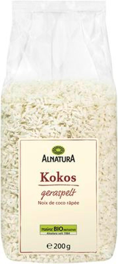 Produktfoto zu Kokos geraspelt  200 g