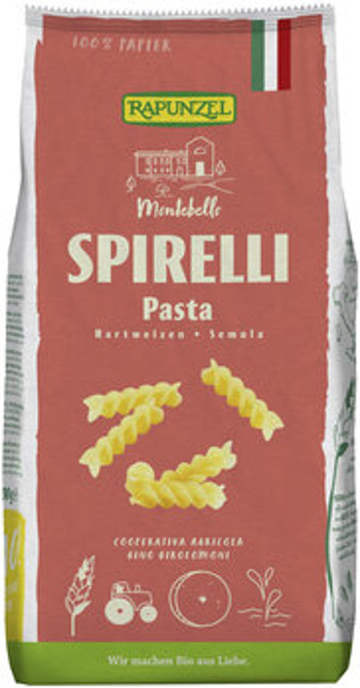 Produktfoto zu Nudeln Spirelli Semola, 500 g