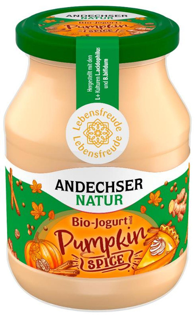 Produktfoto zu Joghurt Pumpkin Spice, 500 g,  Andechser Natur