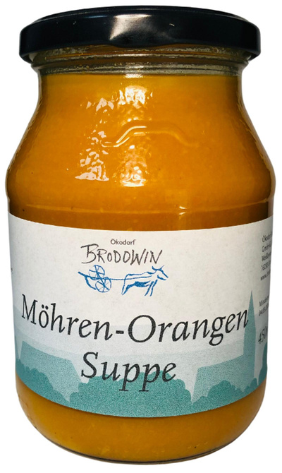 Produktfoto zu Möhren-Orangen-Suppe, 450 ml