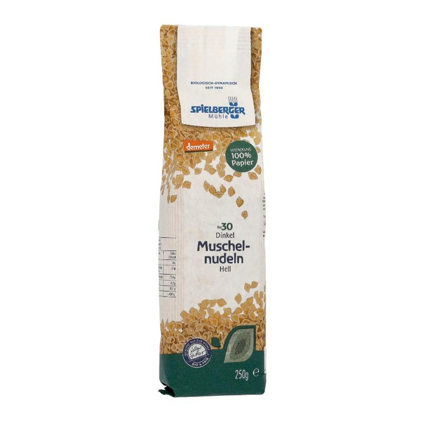 Produktfoto zu Dinkel Muschelnudeln