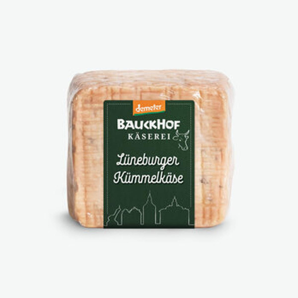 Produktfoto zu Lüneburger Kümmelkäse, Bauckhof Käserei