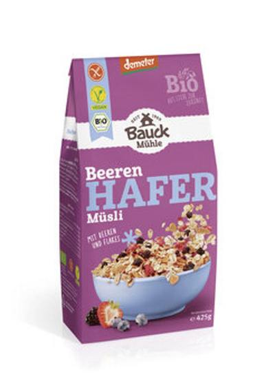 Produktfoto zu Hafermüsli mit Beeren 425 g