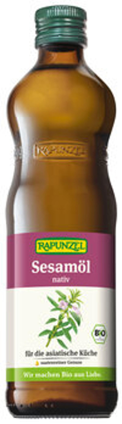 Produktfoto zu Sesamöl nativ, 0,5 l