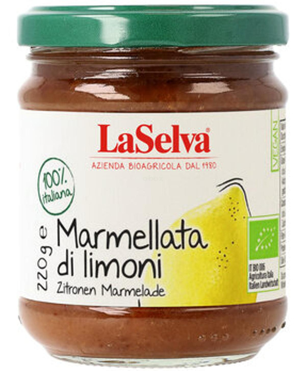 Produktfoto zu Zitronen Marmelade 220 g