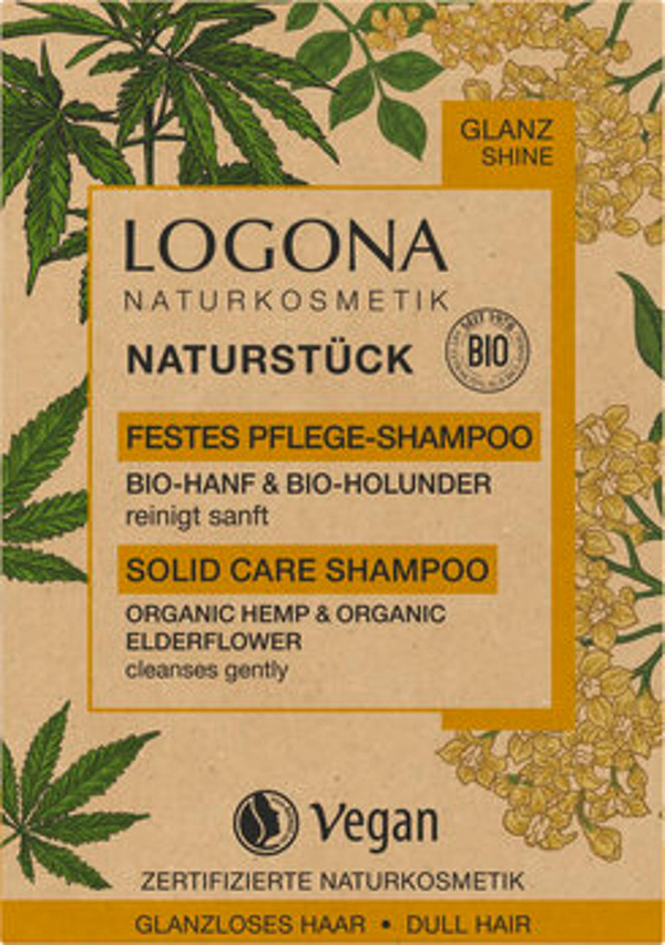 Produktfoto zu Festes Pflege Shampoo Hanf &