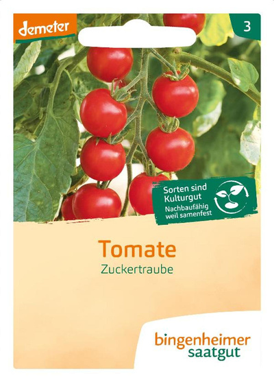 Produktfoto zu Saatgut Tomaten Zuckertraube