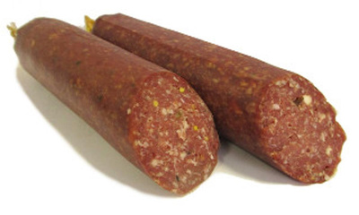 Produktfoto zu Wildsalami frisch aufgeschnitten, ca. 100g