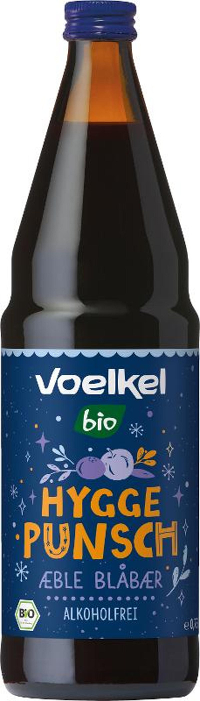 Produktfoto zu Hygge Punsch Heidelbeer 0,75 l, Voelkel