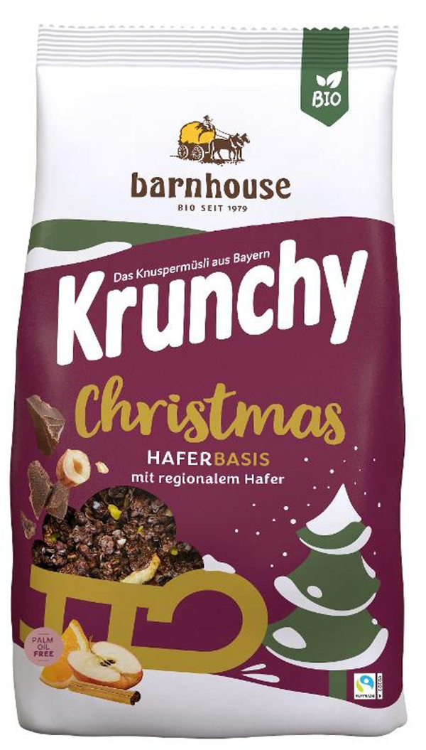 Produktfoto zu Krunchy Christmas, 375 g, Barnhouse