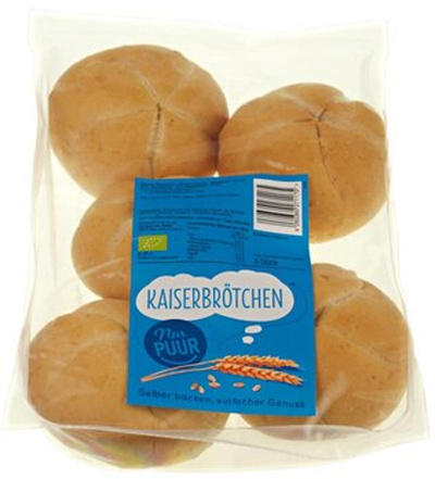 Produktfoto zu Kaiserbrötchen, 5 Stück, Nur Puur