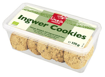 Produktfoto zu Kekse, Ingwer Cookies, 175 g