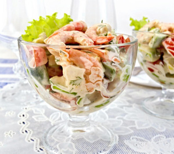 Produktfoto zu Isländischer Garnelencocktail