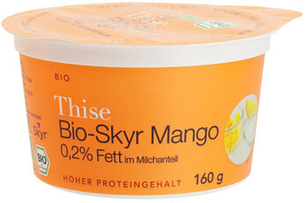 Produktfoto zu Skyr Mango, 160 g, Thise Mejeri