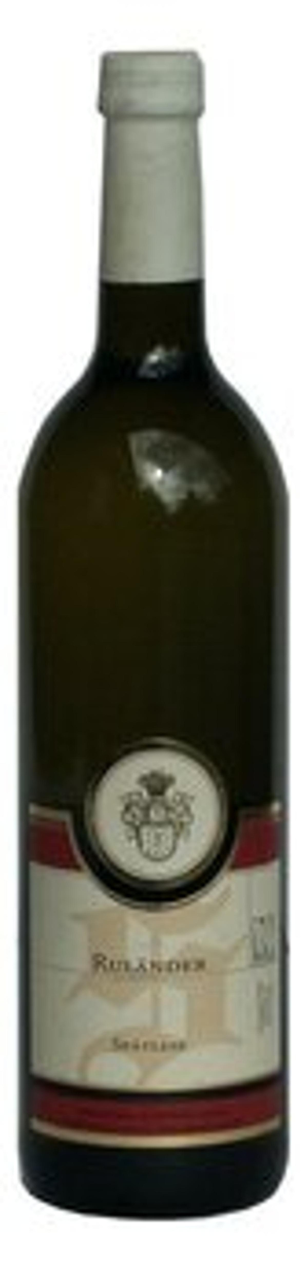 Produktfoto zu Ruländer Spätlese, 0,75 l