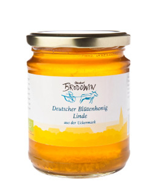 Produktfoto zu Lindenblütenhonig 250 g