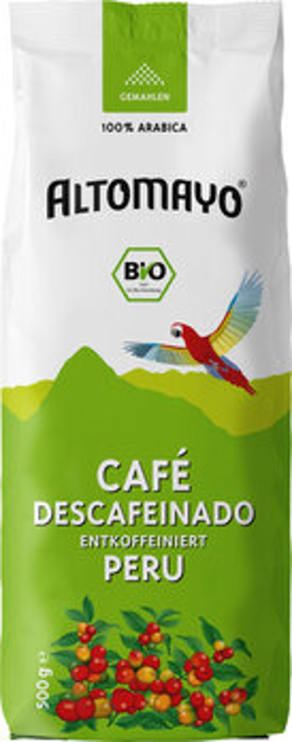 Produktfoto zu Kaffee Altomayo entkoffeiniert