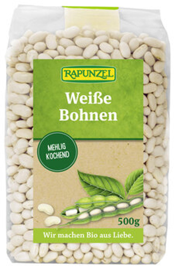 Produktfoto zu Bohnen weiß, 500 g