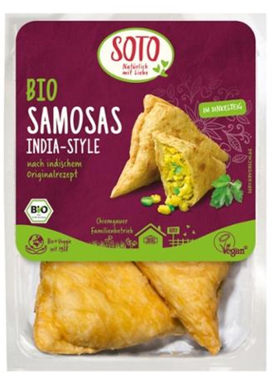 Produktfoto zu Samosas, indische Gemüseecken, 250 g, Soto