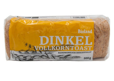 Produktfoto zu Dinkel Vollkorntoast, 500 g, Das Backhaus