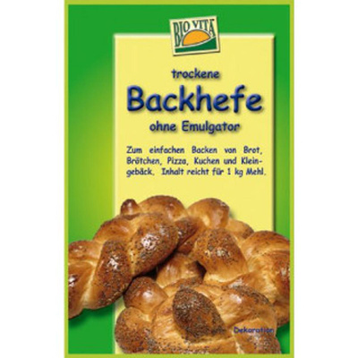 Produktfoto zu Hefe, ohne Emulgator, 20 g