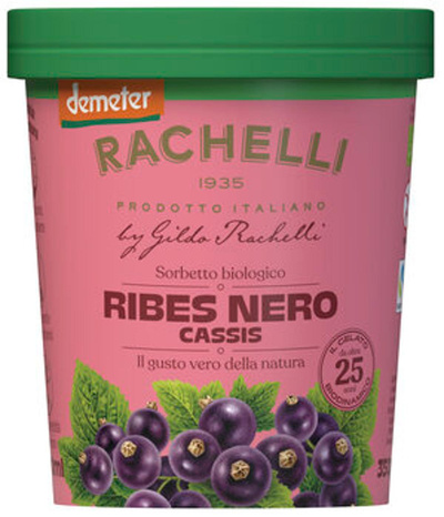 Produktfoto zu Rachelli Cassis Sorbet