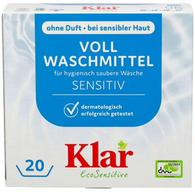 Produktfoto zu Klar Vollwaschmittel 1,1 kg