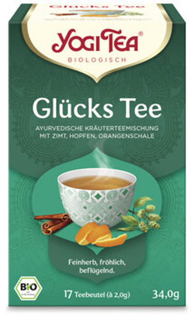 Produktfoto zu Tee Glückstee, 17 x 1,8 g
