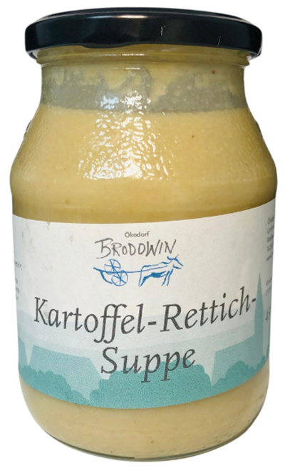 Produktfoto zu Kartoffel-Rettich Suppe