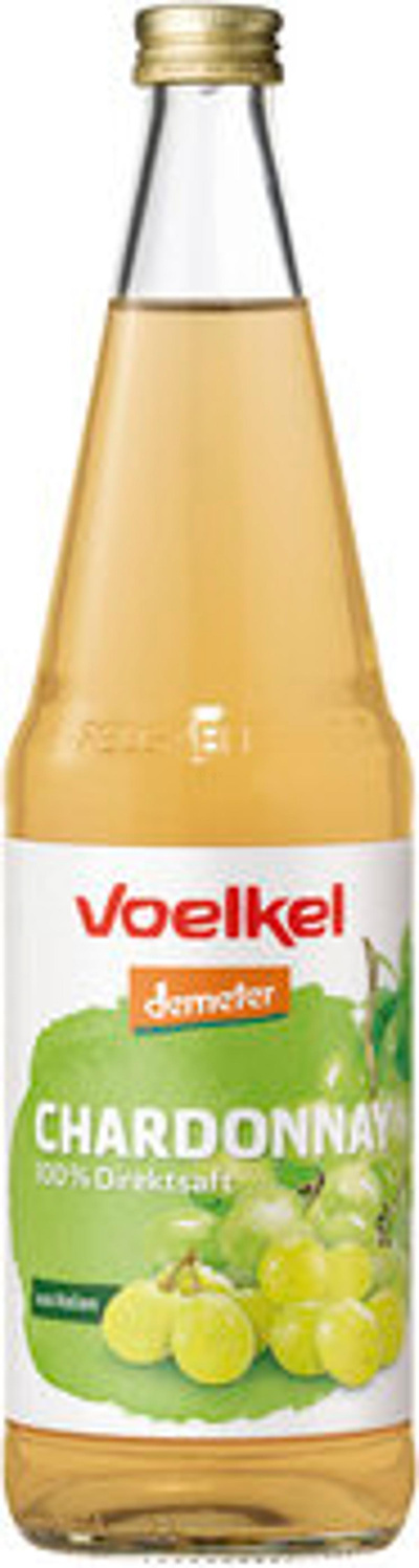Produktfoto zu Chardonnay Traubensaft weiß, 0,7 l Voelkel