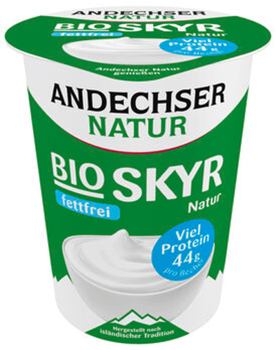 Produktfoto zu Skyr, Natur, 0,2%,  400 g, Andechser Natur
