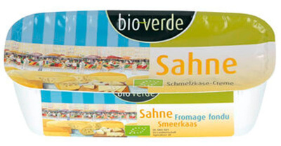 Produktfoto zu Schmelzkäse Creme Sahne,175 g bio-verde