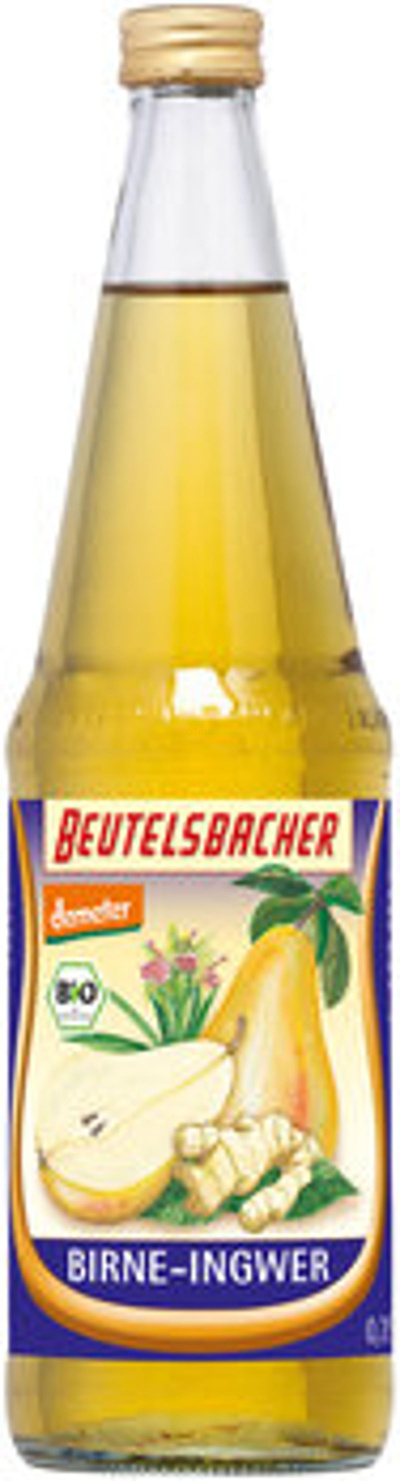 Produktfoto zu Birne-Ingwer-Saft, 0,7 l