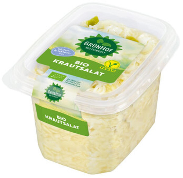 Produktfoto zu Bio Krautsalat 360g 'Grünhof'