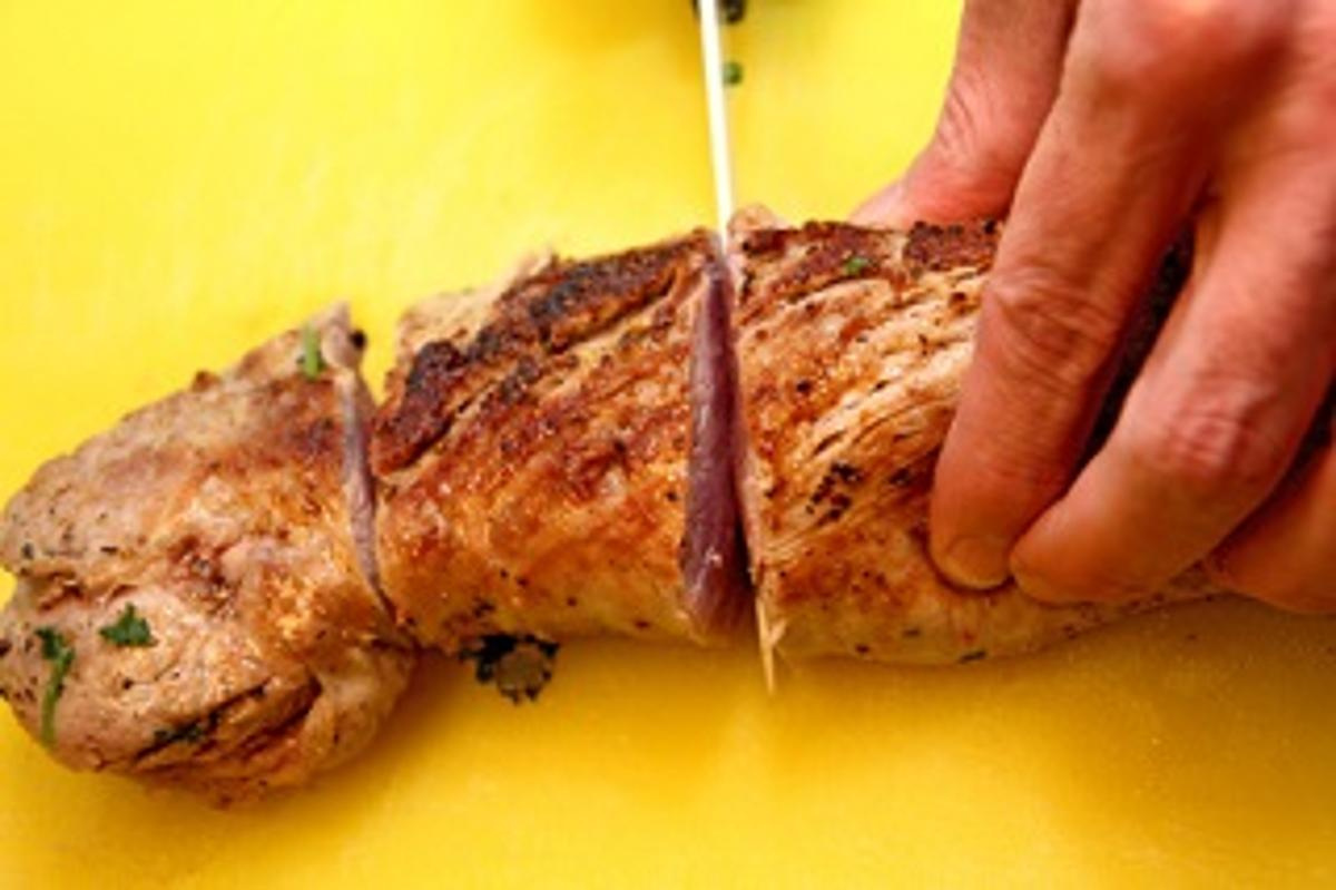 Schweinefilet mit Cashewkernen