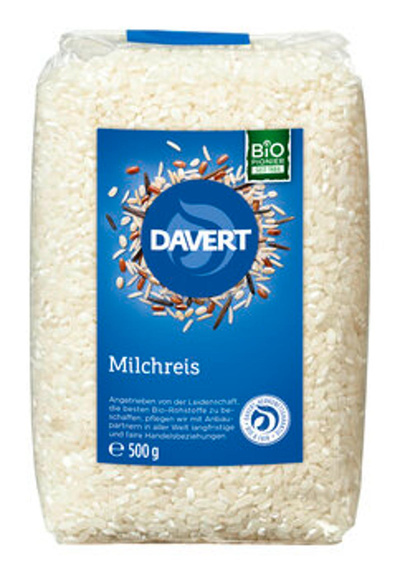 Produktfoto zu Weißer Milchreis, 500 g