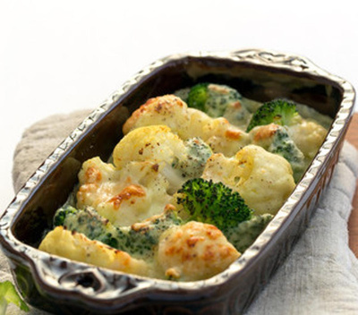 Produktfoto zu Blumenkohl_Broccoli Auflauf