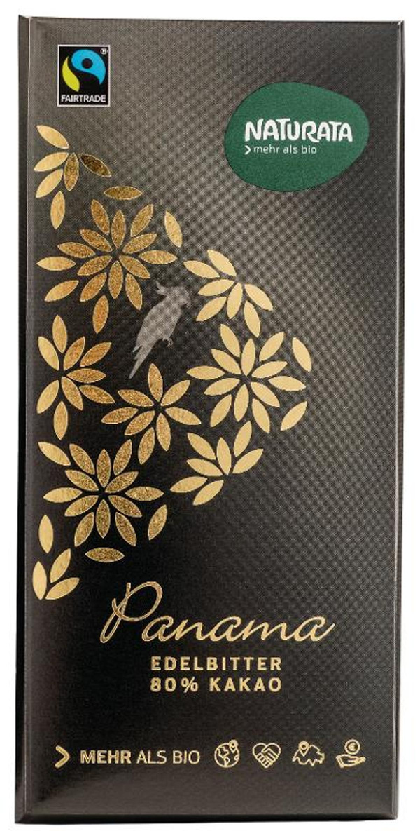 Produktfoto zu Feinbitter Schokolade Panama 80%