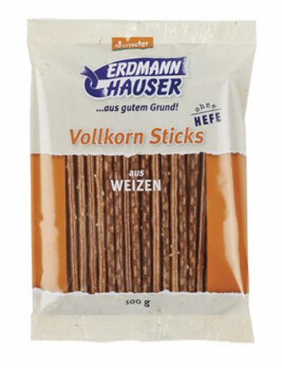 Produktfoto zu Weizen Vollkornsticks, 100 g