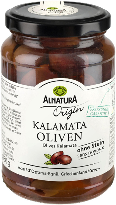 Produktfoto zu Kalamata-Oliven ohne Stein 350 g