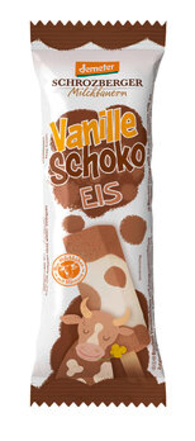 Produktfoto zu Stieleis Schoko Vanille, 65 ml