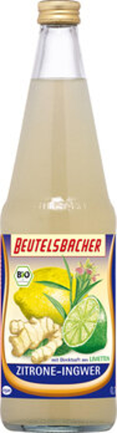 Produktfoto zu Zitrone-Ingwer Saft, 0,7 l Beutelsbacher Fruchtsaftkelterei