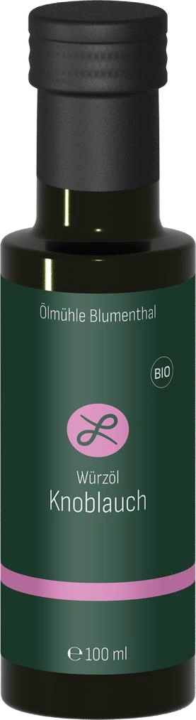 Produktfoto zu Würzöl Knoblauch, 100 ml, Ölmühle Blumenthal