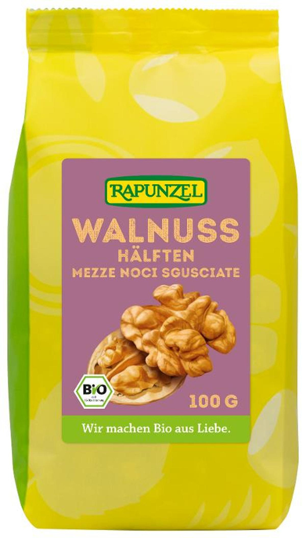 Produktfoto zu Walnusskerne halb 100 g RAP
