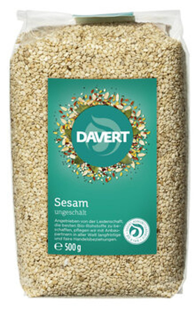 Produktfoto zu Sesam, ungeschält, 500 g