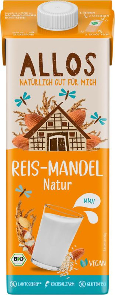 Produktfoto zu Reis Mandeldrink, 1 l
